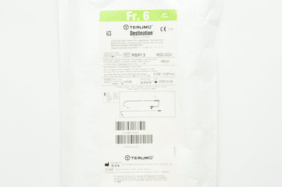 Terumo RSR13 Destination Renal Guiding Sheath 6Fr. x 45cm x 0.038inch (x)